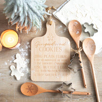 Christmas Snowflake Wooden Spoon Baking Set