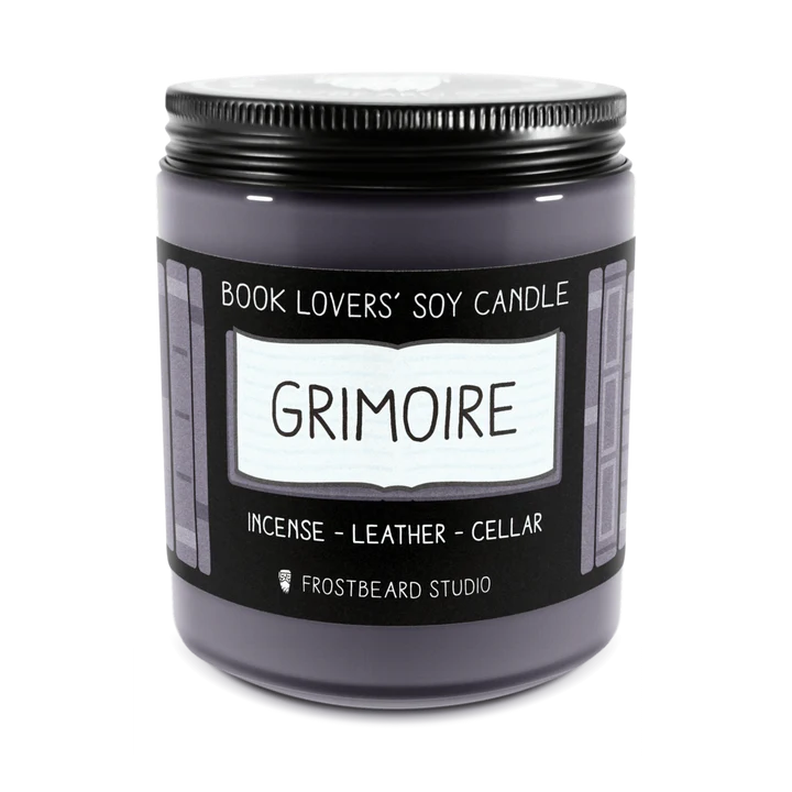 Grimoire Book Lover's Soy Candle