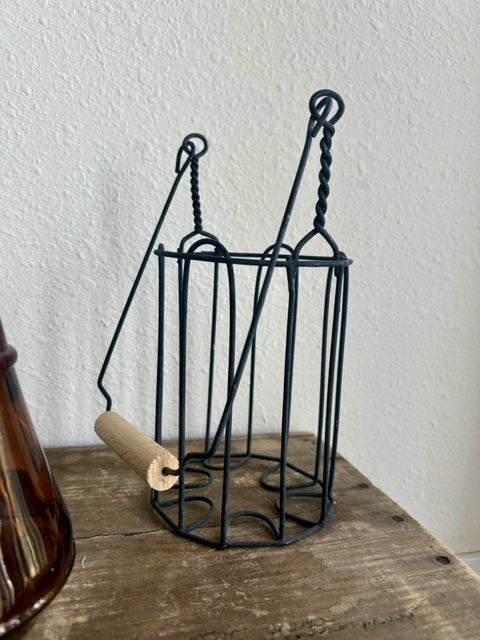 Black Wire Candle Holder