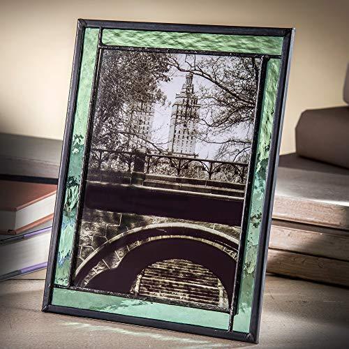 Green Stained Glass Picture Frame