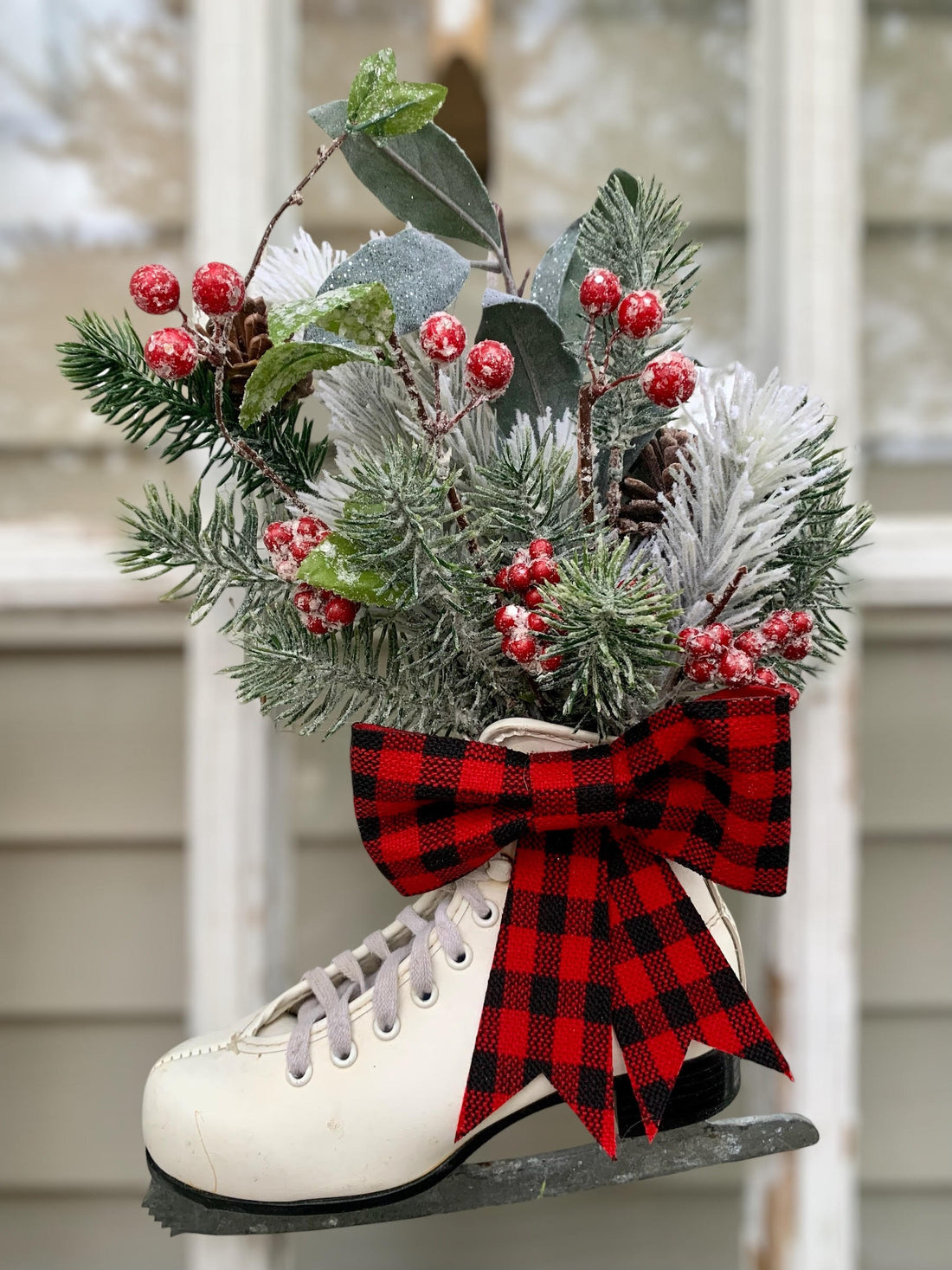 Ice Skate Winter Arrangement