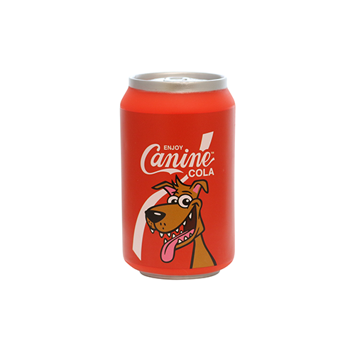 Silly Squeaker Soda Can - Canine Cola