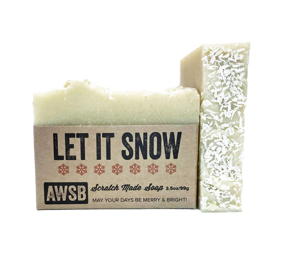 Let It Snow Bar Soap