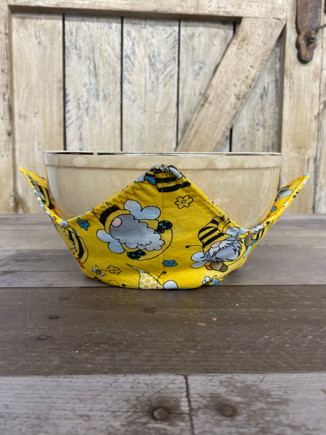 Bee Gnomes Bowl Cozy