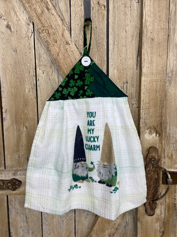 Lucky Charm Gnomes Kitchen Towel