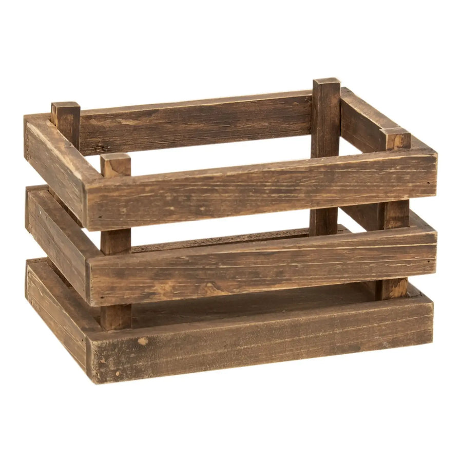 Small Wooden Vegetable Crate