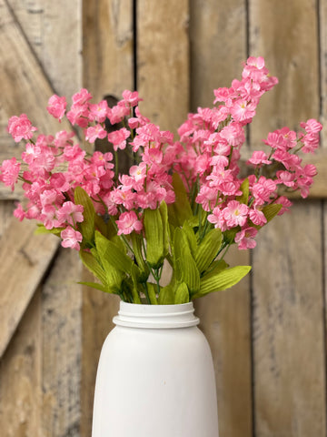 Pink Floral Spray